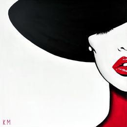 Painting, The Red Silent Allure, Kristina Mallen