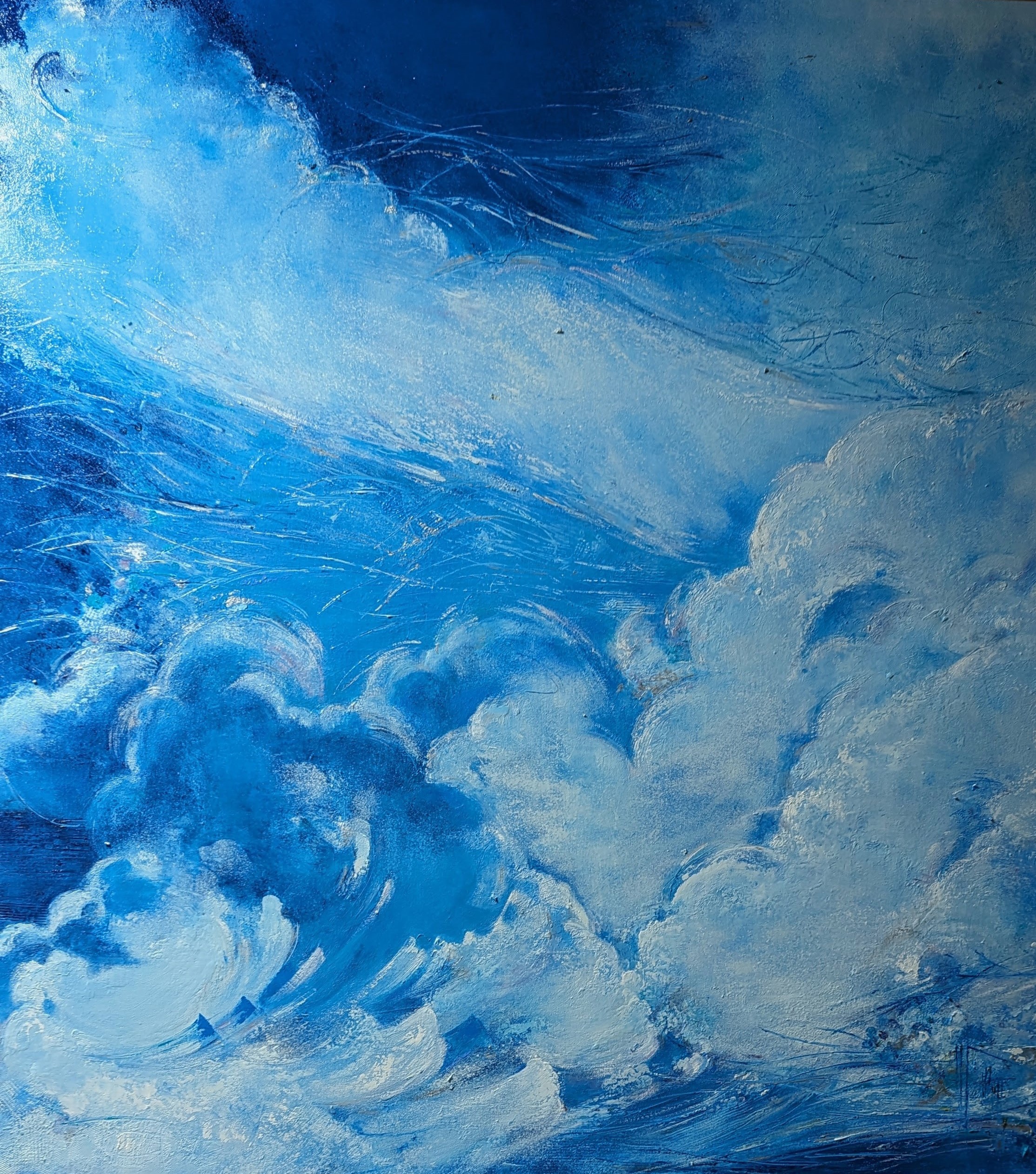Nadine Pillon, Bleu du ciel Nadine Pillon, Bleu du ciel