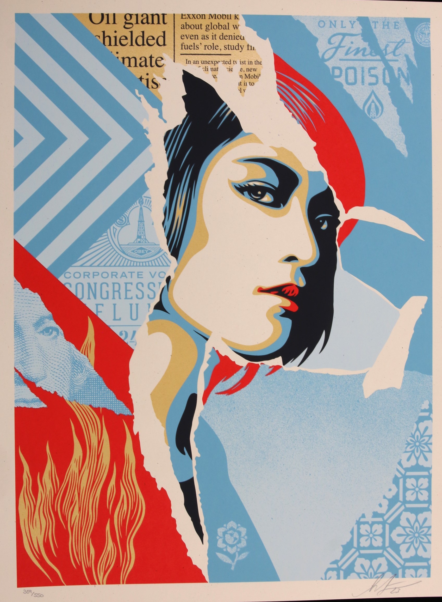 Shepard Fairey (Obey), Only The Finest Poison Shepard Fairey (Obey), Only The Finest Poison
