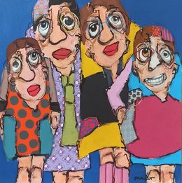 Painting, La Petite Famille, Maxime Frairot