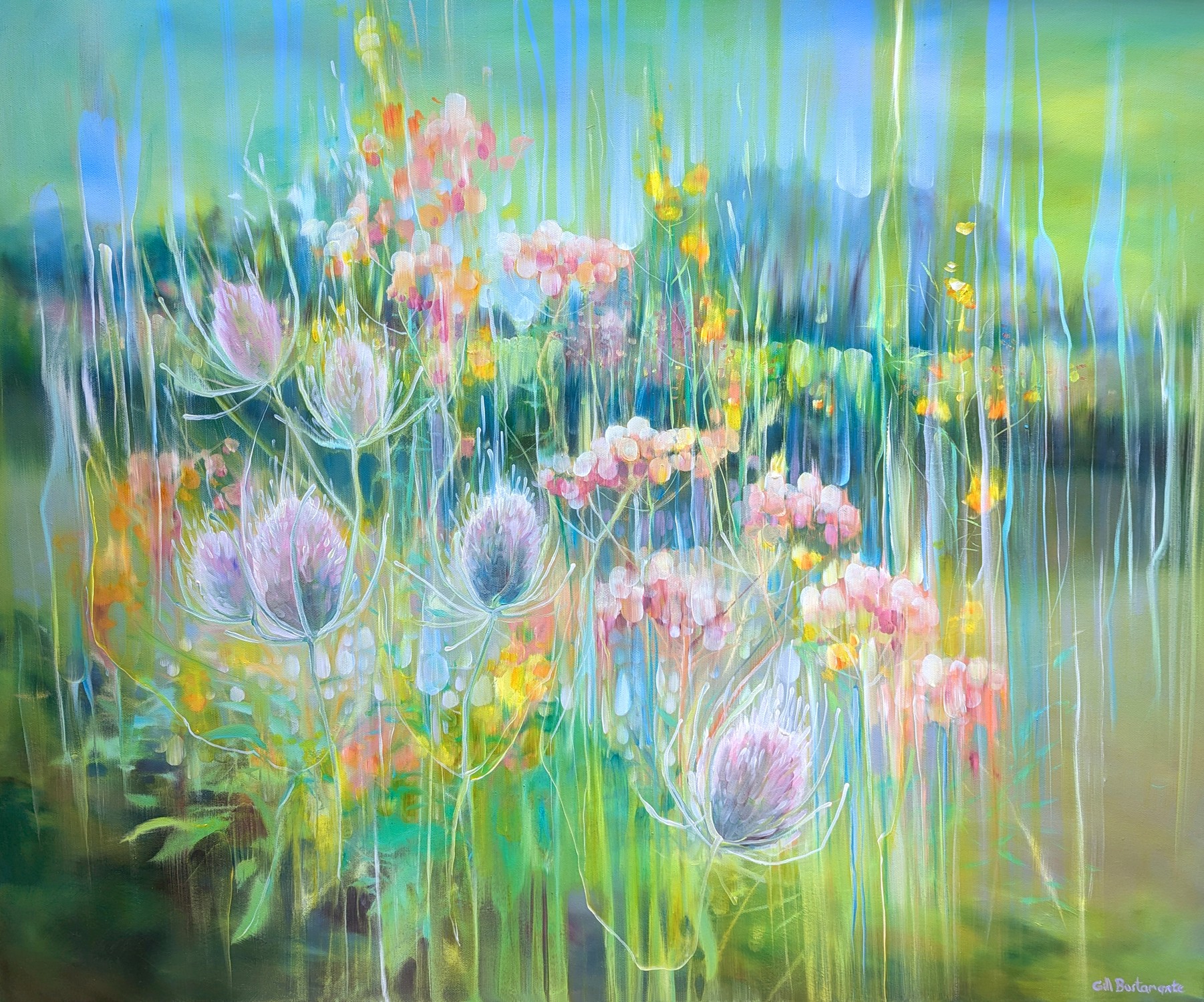 Gill Bustamante, Summertime Riverbank Gill Bustamante, Summertime Riverbank
