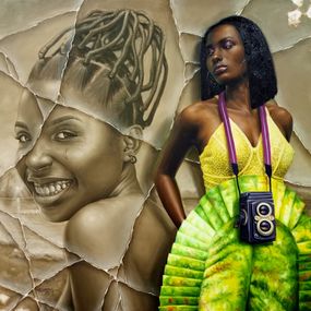 Gemälde, Nature's Adornment, Oluwaseun Ojebiyi
