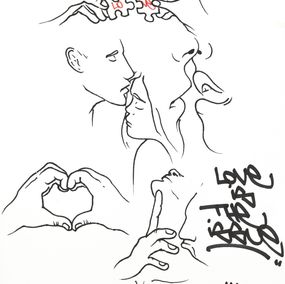 Dessin, L'amour est la solution série relations humaines, Adel Legraffeur