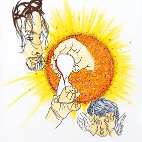 Fine Art Drawings, Allégorie du temps qui passe série religions et civilisations, Adel Legraffeur