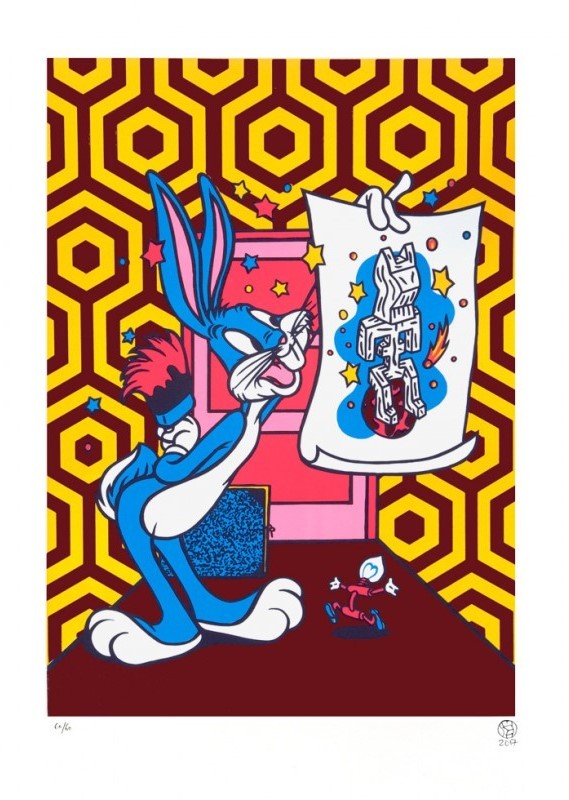 Speedy Graphito, Autoportrait Lapinture Speedy Graphito, Autoportrait Lapinture