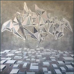 Peinture, Enuma Elish 3, Alex Colard
