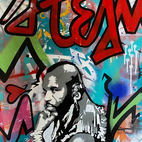 Painting, Mister T - A team, Florkey
