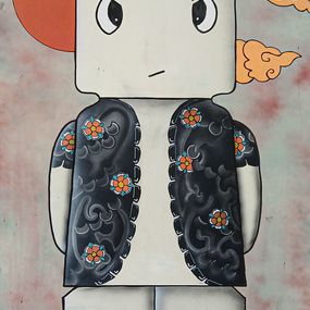 Painting, Roboïde Tattoo 2, PRAB'Z