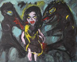 Gemälde, Adoration, Joanna Flatau