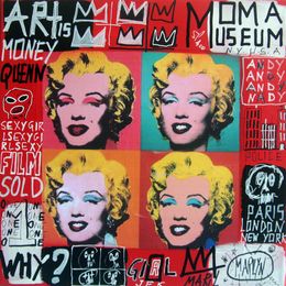 Painting, Marilyn Warhol, Spaco