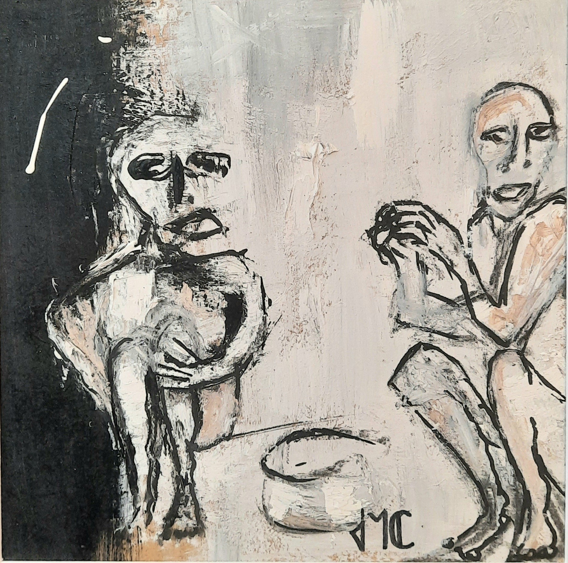Jean-Michel Cordier, Conversation Jean-Michel Cordier, Conversation