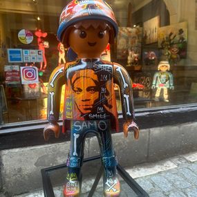 Sculpture, Basquiat Samo, Luna