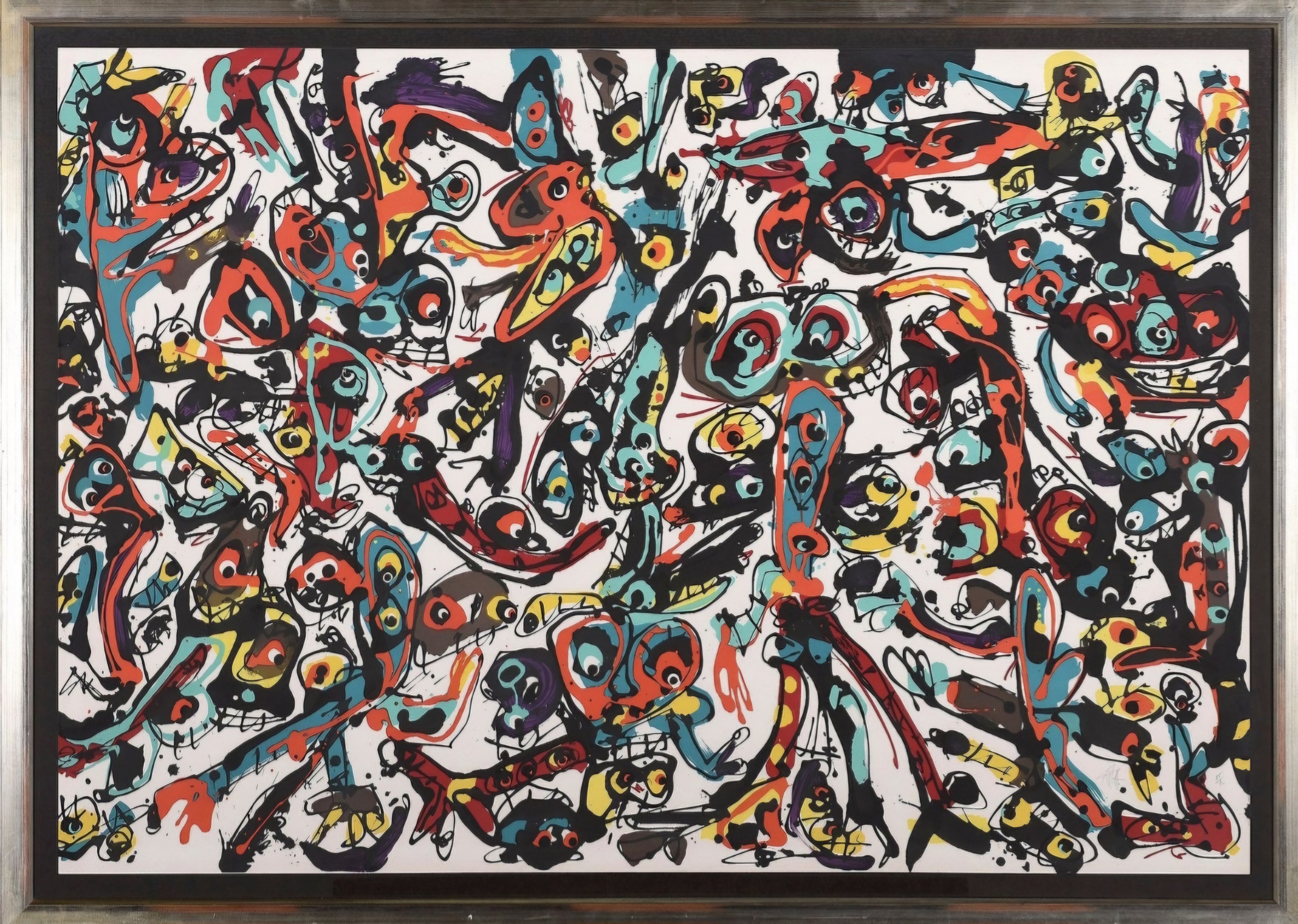 Antonio Saura, Sans titre Antonio Saura, Sans titre