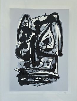 Print, Emblèmes I, Antonio Saura