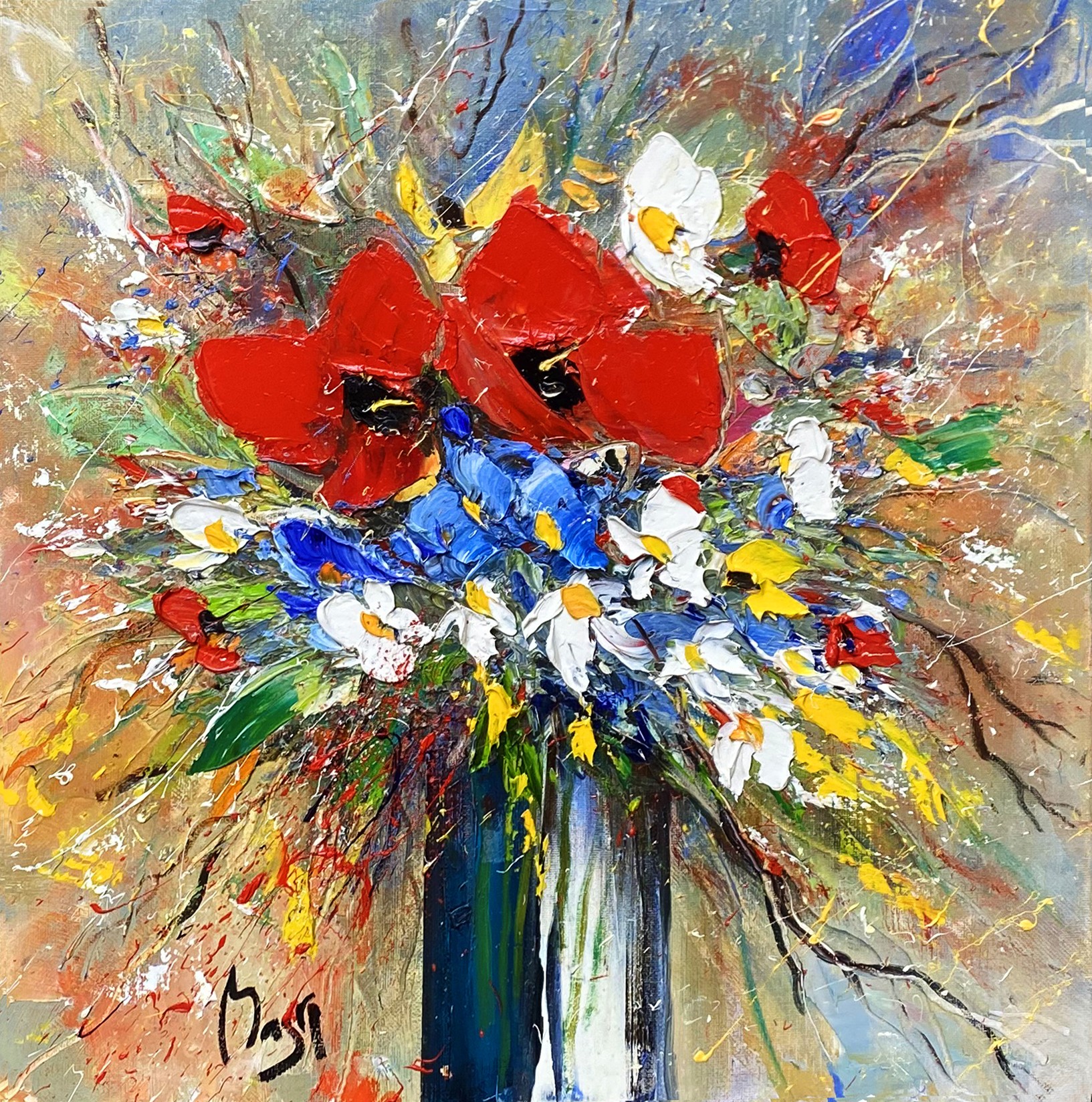 Louis Magre, Bouquet printemps Louis Magre, Bouquet printemps