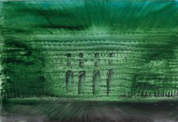 Painting, Le Palais-Royal, Patrick Vassort
