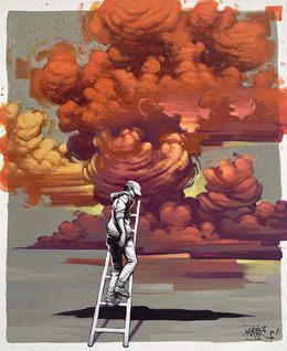 Painting, Sans Titre, Korsé
