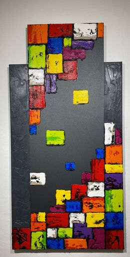 Peinture, Tetris, Fabienne Rosalina