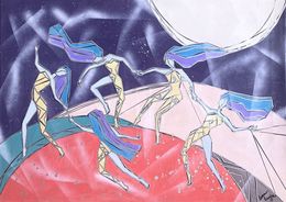 Peinture, Witches' Dance: A Contemporary Tribute to Bulgakov, Lena Langer