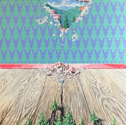 Painting, Tannen, Osse Müller