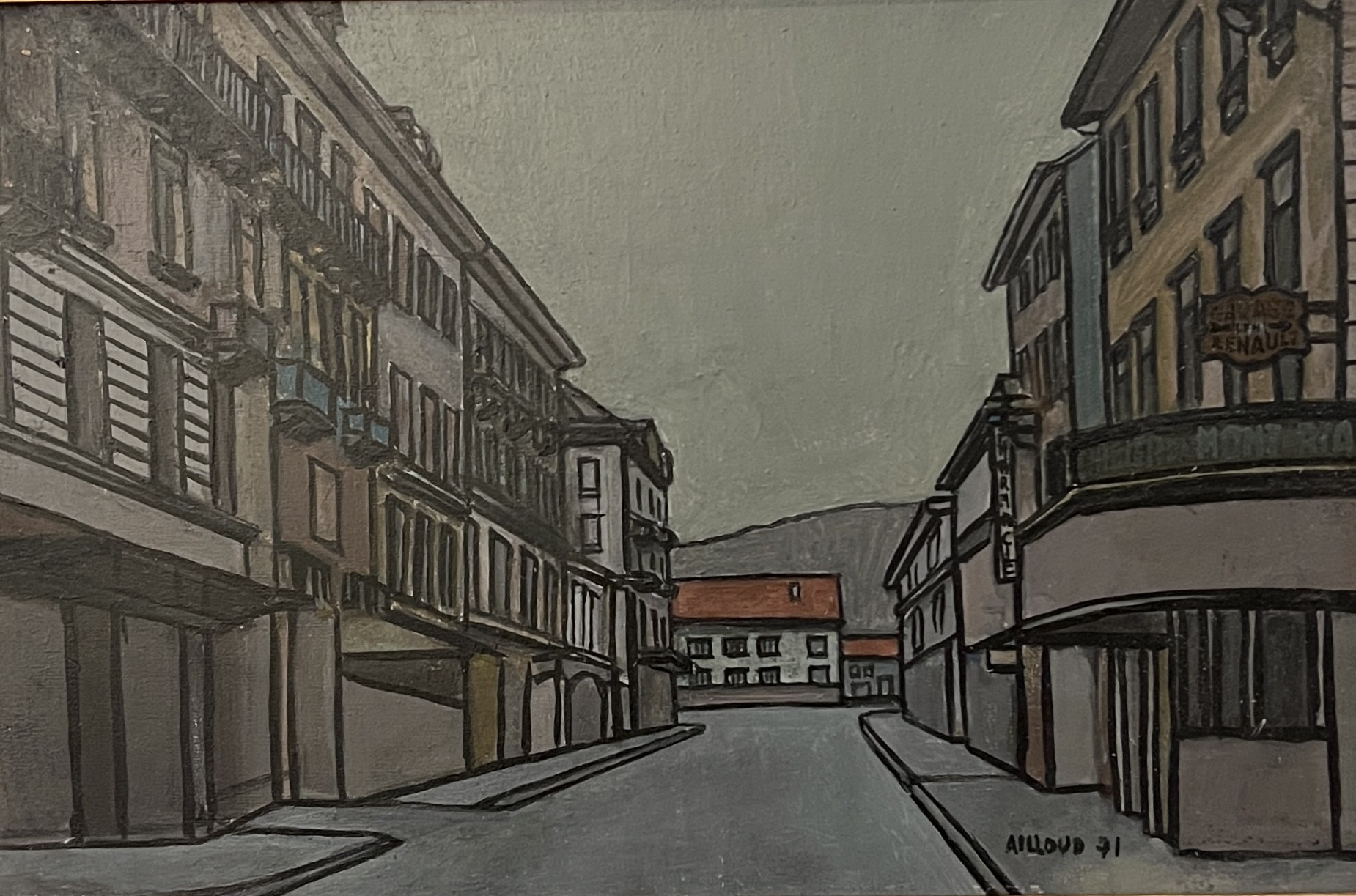 Marcel Ailloud, Rue déserte Marcel Ailloud, Rue déserte