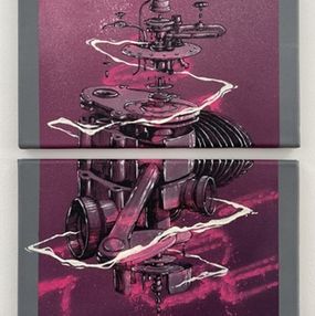 Gemälde, Diptyque mécanique, Eskat