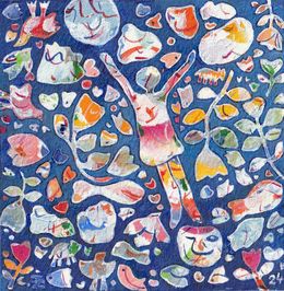 Gemälde, Being is love / 454, Christine Zanella