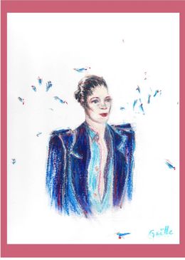 Fine Art Drawings, Portrait 2, Gaelle Beyaert