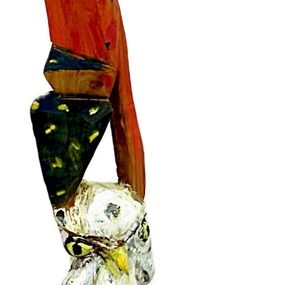 Skulpturen, Eulenmann - L’homme-hibou, Hans Mendler