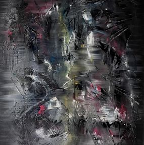 Painting, Hidden faces IV, Marie-Amélie Chéreau