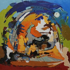 Gemälde, Volcano of Colors, Artyom Basenci