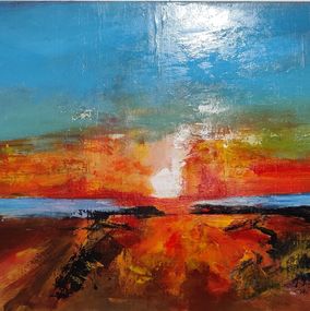 Painting, Terre d'Afrique, Marie Line Robert