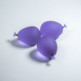 Sculpture, Dark Purple Balloon, Dylan Martinez