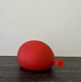 Sculpture, Red Water Balloon, Dylan Martinez