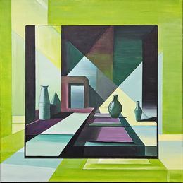 Peinture, Green, Alida Velea