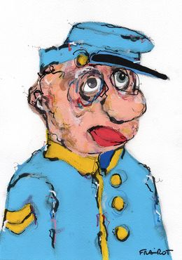 Gemälde, Caporal Blutch, Maxime Frairot
