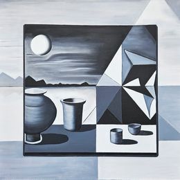 Gemälde, Achromatic, Alida Velea
