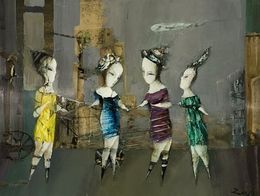 Gemälde, Silent Interaction, Hayk Gasparyan