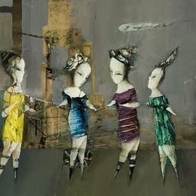 Gemälde, Silent Interaction, Hayk Gasparyan