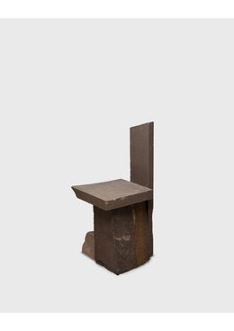 Sculpture, Graywacke Offcut Chair #12, Carsten In Der Elst
