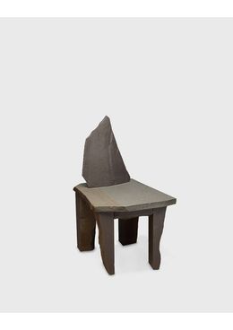 Sculpture, Graywacke Offcut Chair #16, Carsten In Der Elst