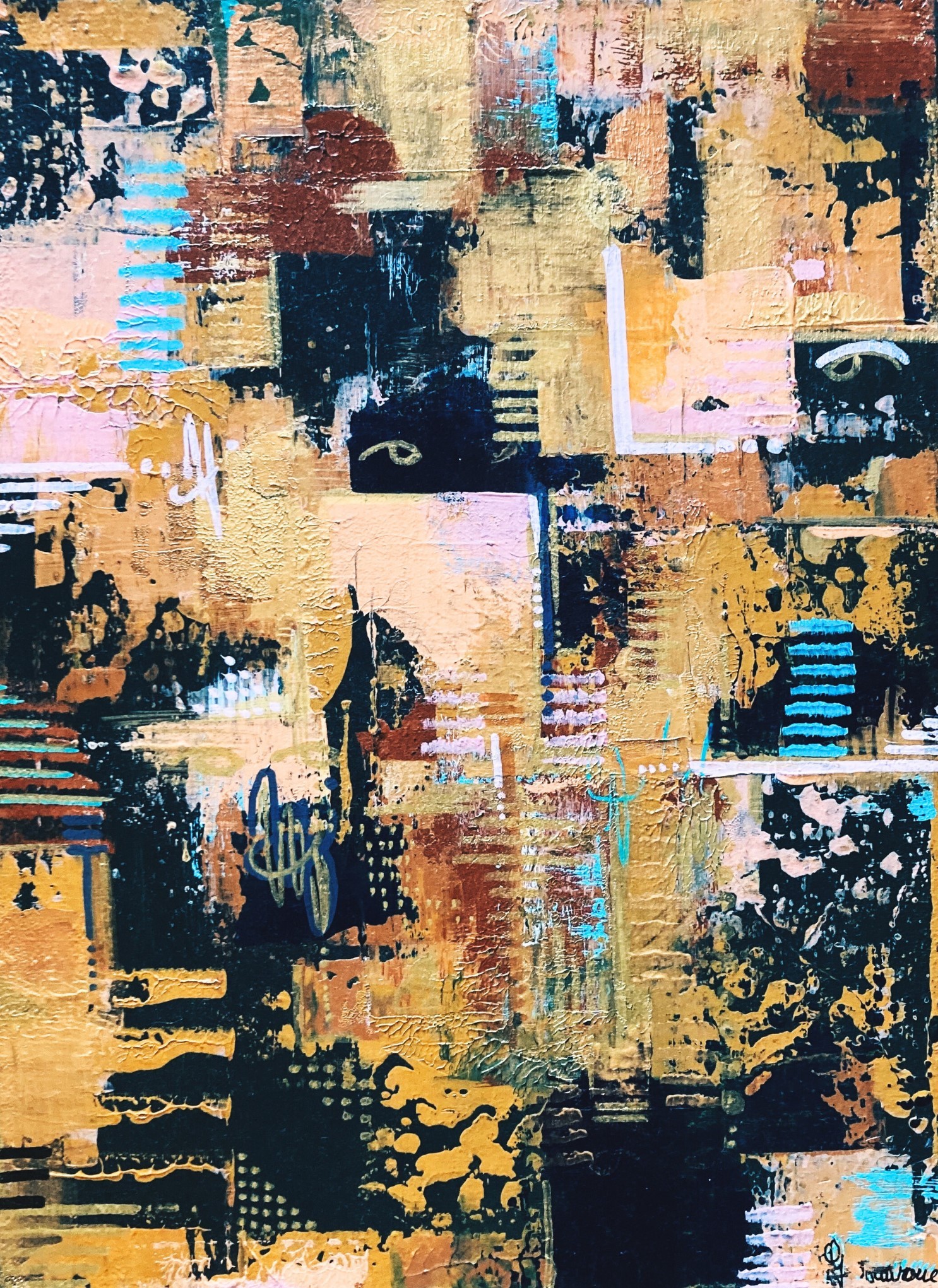 Gaelle Sauron, Abstraction Gaelle Sauron, Abstraction