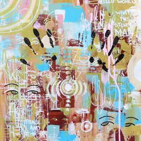 Peinture, Connected, Gaelle Sauron