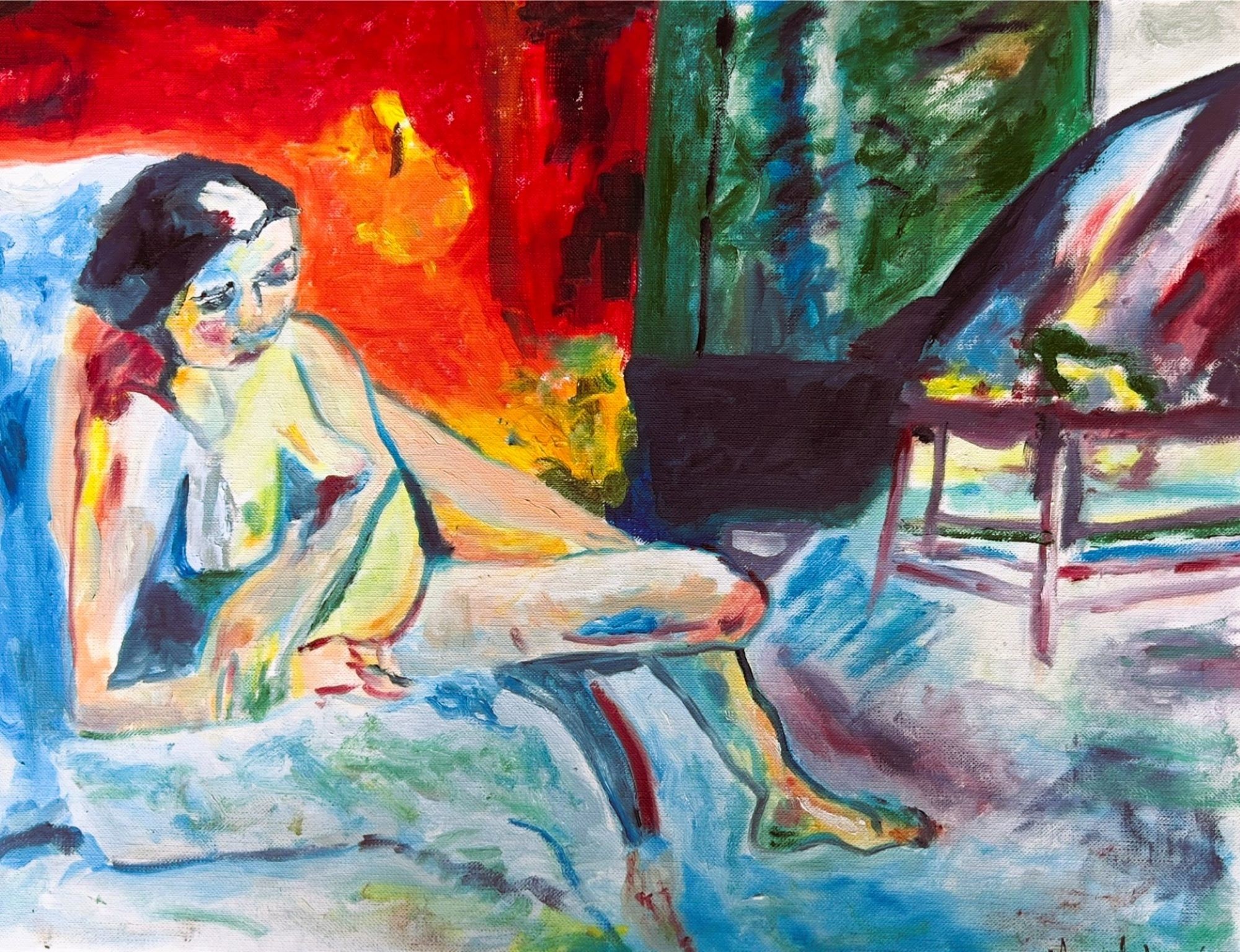 Muriel Deumie, La Gitane – D'après Henri Manguin Muriel Deumie, La Gitane – D'après Henri Manguin