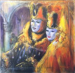 Gemälde, Fantasme Venitien IV, Pascal Dabere