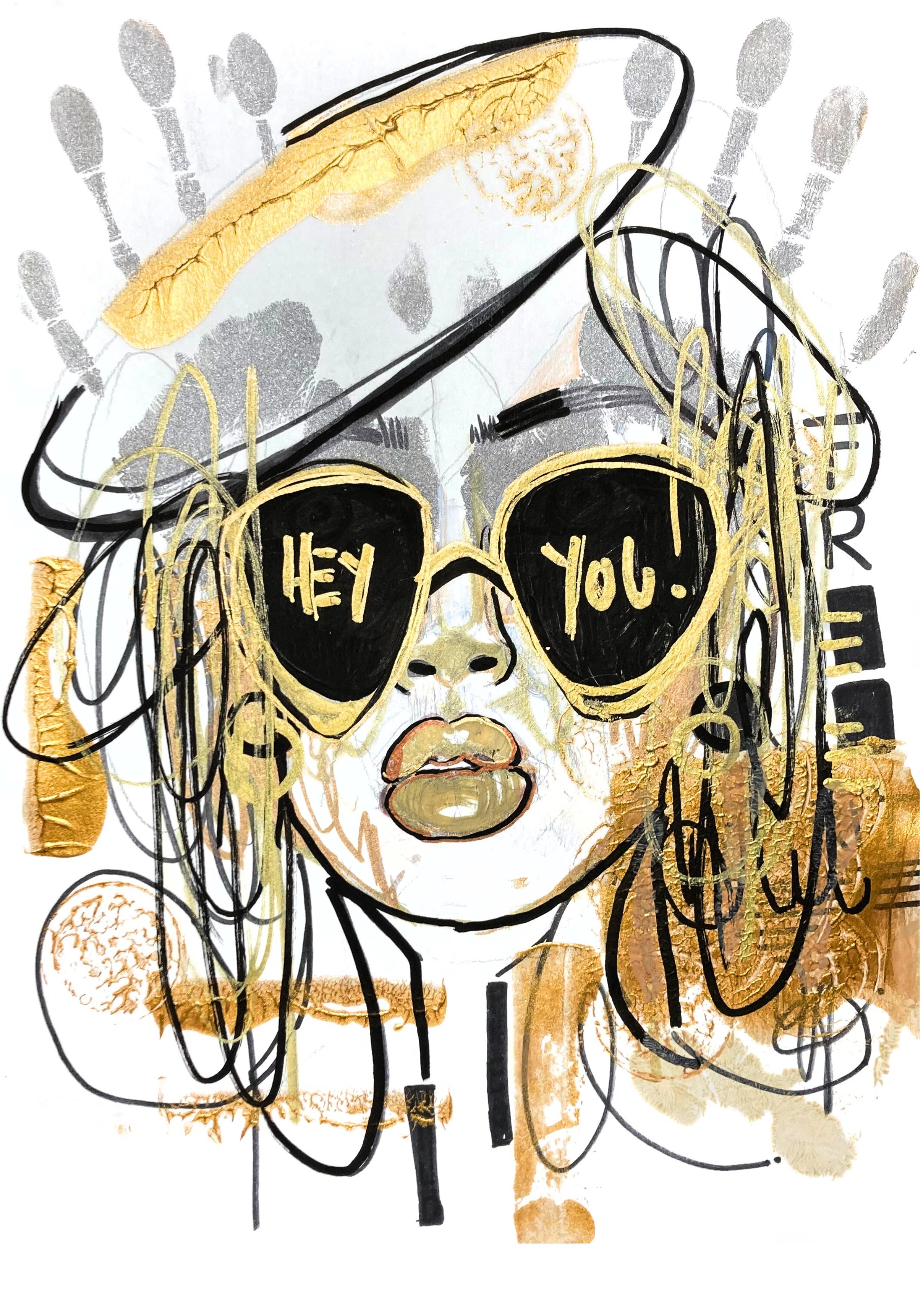 Gaelle Sauron, Hiding Behind Sunglasses Gaelle Sauron, Hiding Behind Sunglasses