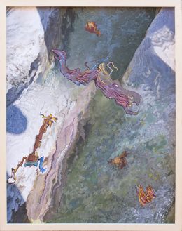 Painting, Untitled V. Painting. From the Medium - Screen Time series, Rodrigo Etem
