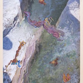 Painting, Untitled V. Painting. From the Medium - Screen Time series, Rodrigo Etem