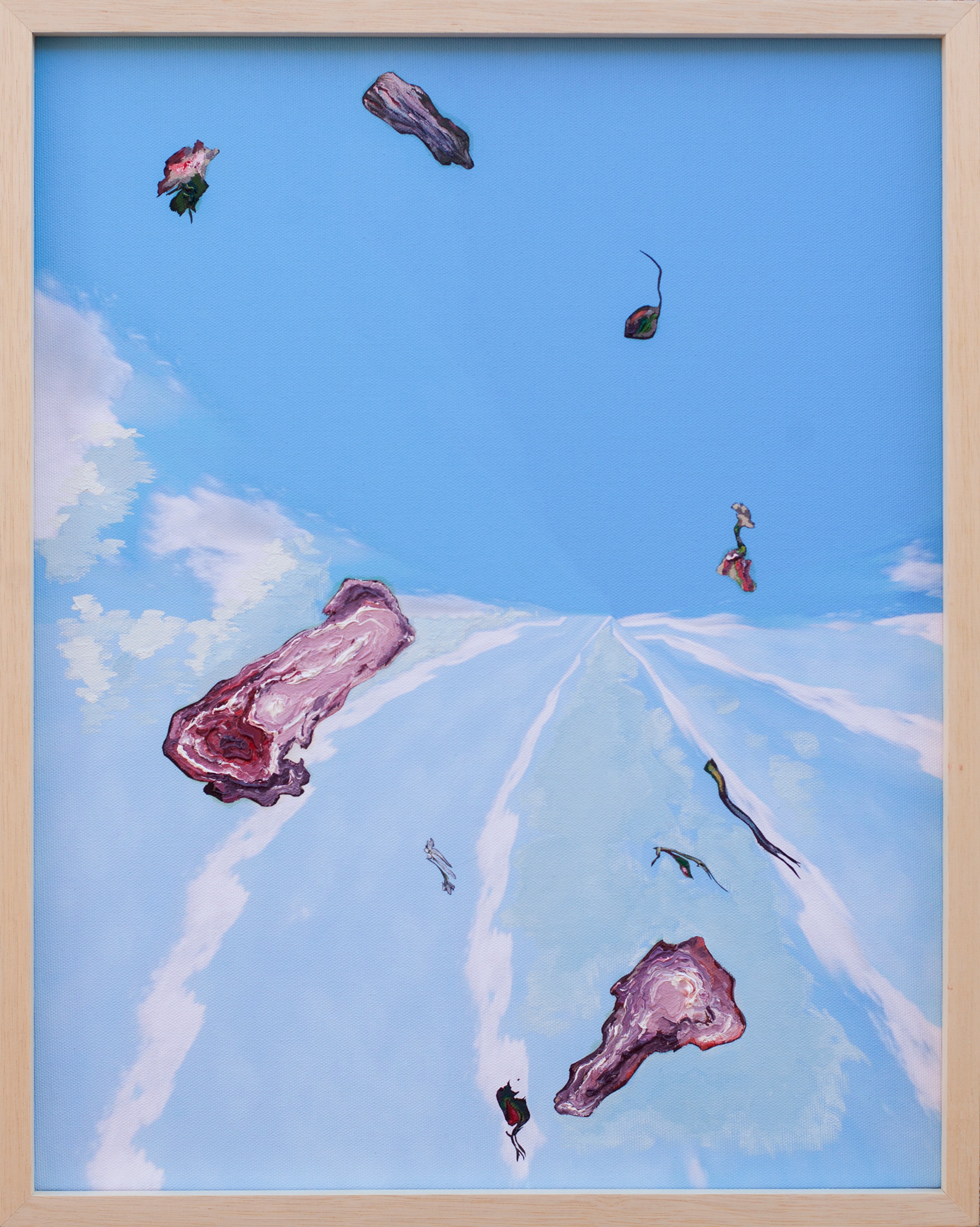 Rodrigo Etem, Untitled VI. Painting. From the Medium - Screen Time series Rodrigo Etem, Untitled VI. Painting. From the Medium - Screen Time series