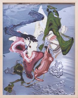 Painting, Untitled VII. Painting. From the Medium - Screen Time series, Rodrigo Etem